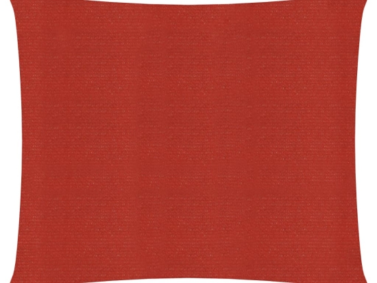  Πανί Σκίασης Κόκκινο 3,6 x 3,6 μ. από HDPE 160 γρ./μ²