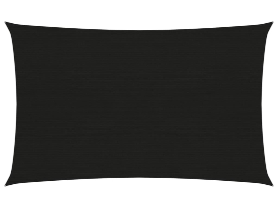 Πανί Σκίασης Μαύρο 4 x 6 μ. από HDPE 160 γρ./μ²