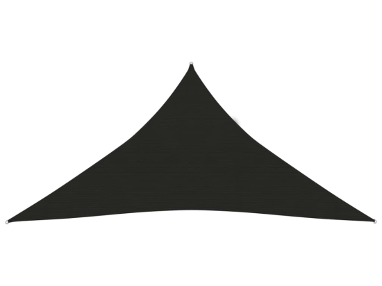 Πανί Σκίασης Μαύρο 3 x 3 x 3 μ. από HDPE 160 γρ/μ²