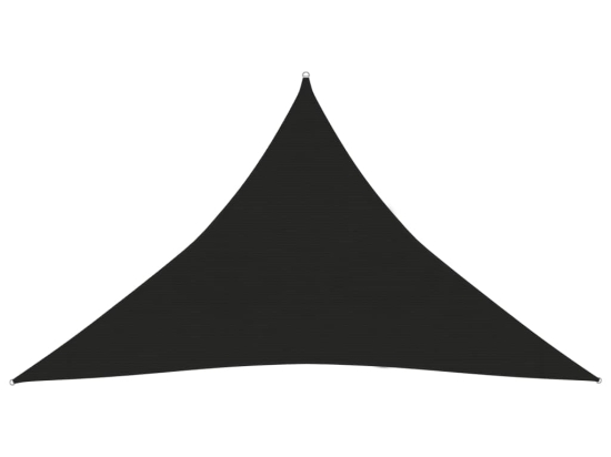 Πανί Σκίασης Μαύρο 5 x 5 x 6 μ. από HDPE 160 γρ./μ²