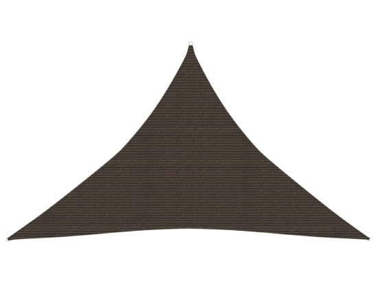 Πανί Σκίασης Καφέ 5 x 5 x 6 μ. από HDPE 160 γρ./μ²