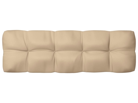 Μαξιλάρι καναπέ μπεζ 120x40x12 εκ