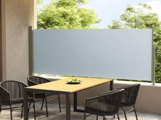 Σκίαστρο Πλαϊνό Συρόμενο Βεράντας Γκρι 117 x 300 εκ.