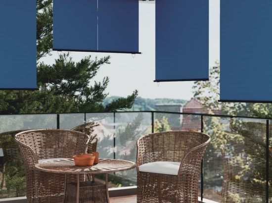 Σκίαστρο Βεράντας Πλαϊνό Μπλε 160 x 250 εκ.