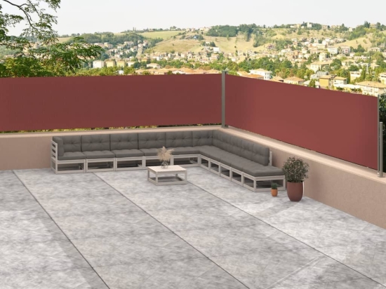 Διαχωριστικό Βεράντας Συρόμενο Καφέ 117 x 1200 εκ.