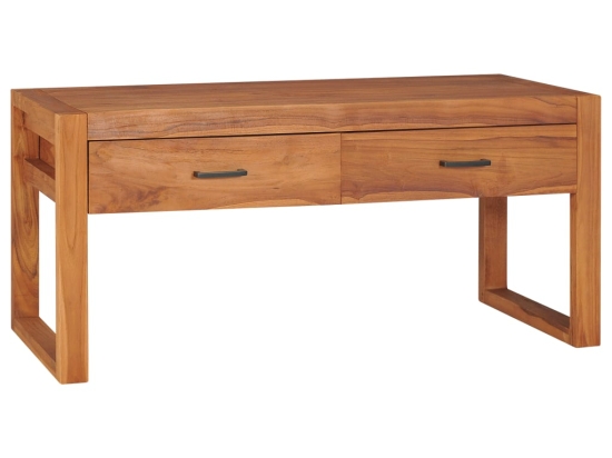  Έπιπλο τηλεόρασης από ανακυκλωμένο ξύλο teak 100x40x45 εκ