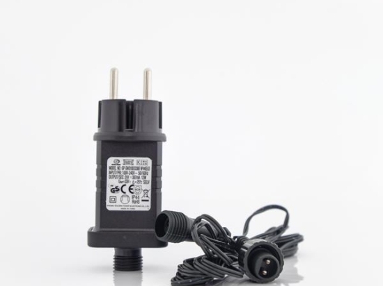 Μετασχηματιστής 31V με 12W ισχύ για έως 1500 λαμπάκια Led IP44 