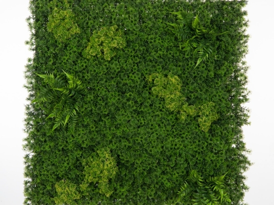 Mossy πάνελ με τεχνητή φυλλωσιά φτέρης 100x100 εκ