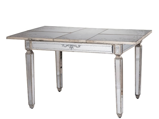 Τραπέζι γυάλινο ανοιγόμενο violet 146x81x78 εκ