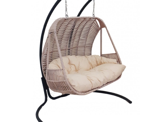 Crown double steel κούνια με επιλογή χρωμάτων 145x100x135 εκ