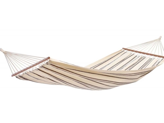 Brasilia Cappuccino αιώρα δύο ατόμων με ξύλο 210x140 εκ