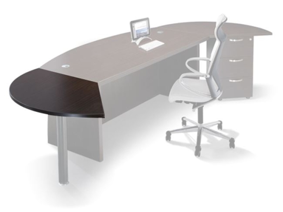 Επιφάνεια επέκτασης executive qx1800 wenge 130x70 εκ