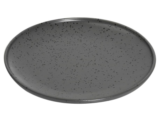 Arctic gray φλατ πιάτο φρούτου σε γκρι χρώμα σετ των έξι τεμαχίων 19 εκ