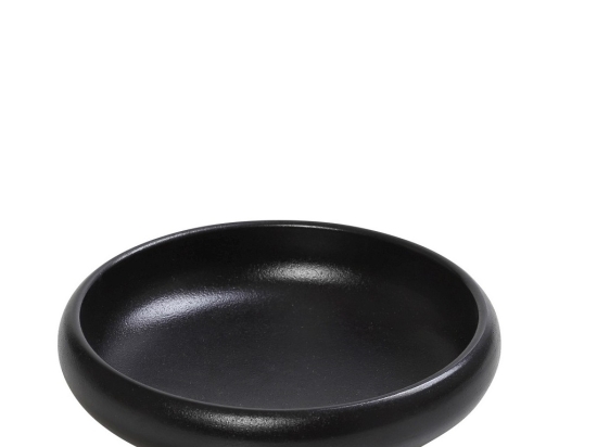 Mianmar πιατάκι μαύρο σετ τεσσάρων τεμαχίων 15x15x4.4 εκ 