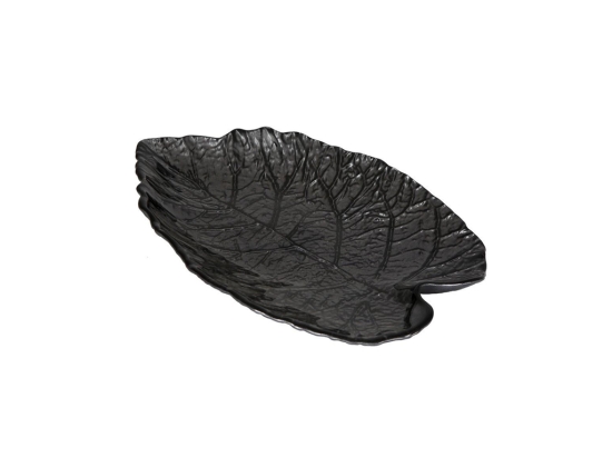 Mulberry πιάτο σε μαύρο χρώμα σετ των έξι τεμαχίων 17x10 εκ