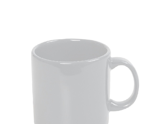 Light Grey Essentials κούπα σε σετ των έξι 9x12x9 εκ