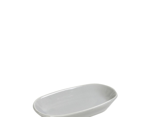 Light Grey Essentials πιατάκι ορθογώνιο σετ των δώδεκα 12x7x2 εκ