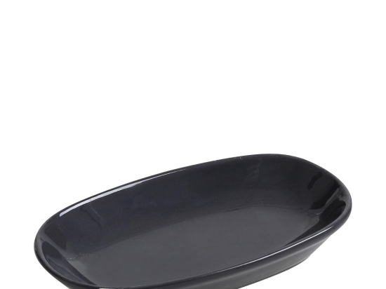 Anthracite Essentials πιατάκι ορθογώνιο σετ των έξι 20x11x2 εκ