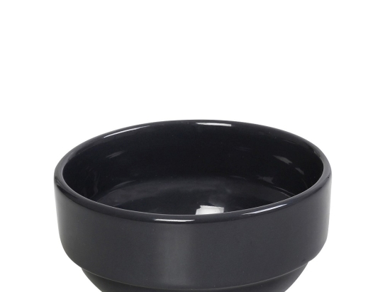Anthracite Essentials στοιβαζόμενο μπωλάκι σετ των έξι 14x6 εκ