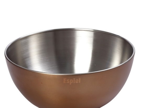 Μπωλ ανοξείδωτο ματ χάλκινο 28.5x15 εκ