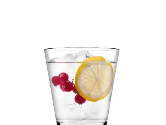 City Juice γυάλινα διάφανα ποτήρια ουίσκυ ή χυμού σετ των δώδεκα τεμαχίων 8x8 εκ