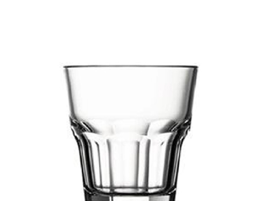 Casablanca γυάλινο ποτήρι 270 ml  σετ δώδεκα τεμαχίων 7.4x14 εκ