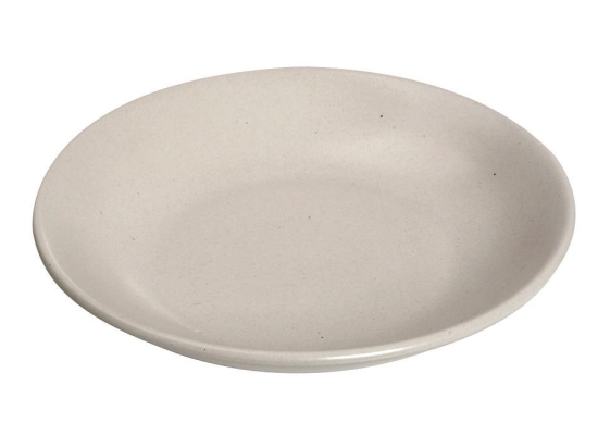 Terra Matt Cream πορσελάνινο βαθύ πιάτο φαγητού σε κρεμ χρώμα σετ των έξι τεμαχίων 24 εκ