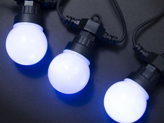 25 Led λαμπάκια caps IP44 με ψυχρό λευκό φως 10μ