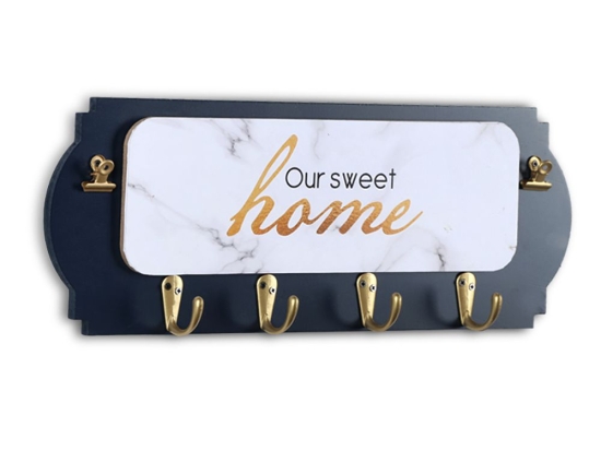 Our sweet home κρεμάστρα τοίχου 40x15 εκ