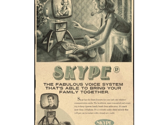Skype πίνακας χειροποίητος