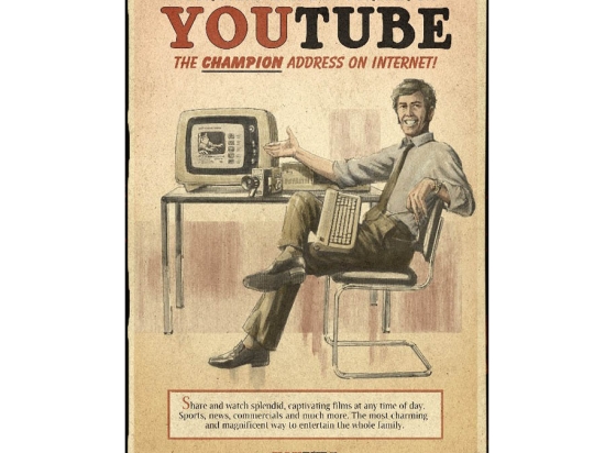 YouTube πίνακας χειροποίητος