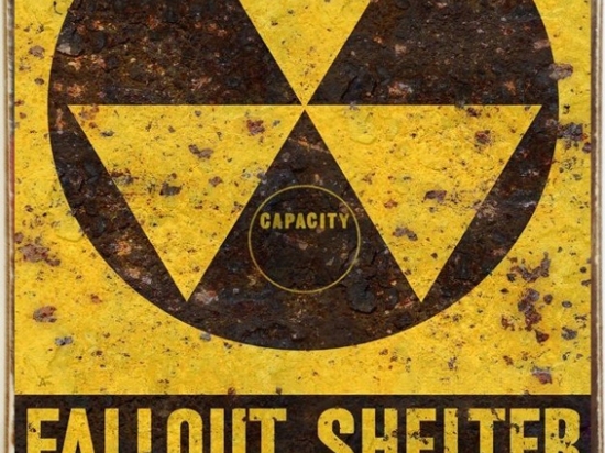 Πίνακας χειροποίητος fallout shelter 20x30 εκ
