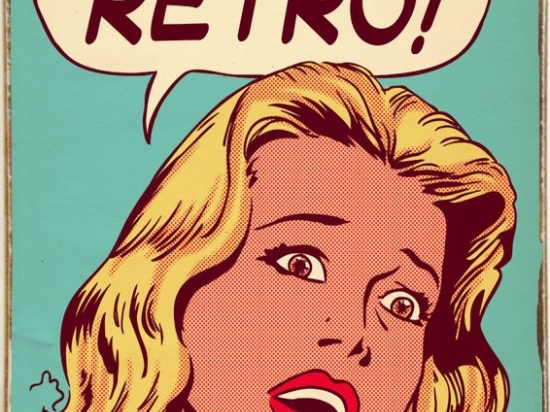 Πίνακας χειροποίητος OMG I am so retro
