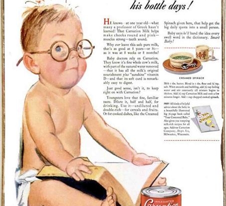 Ρετρό πίνακας χειροποίητος smart baby Carnation