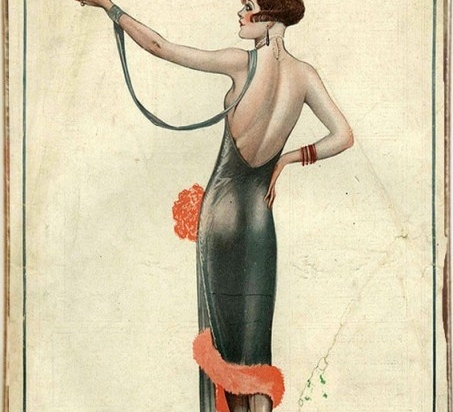 La vie Parisienne ξύλινος vintage πίνακας