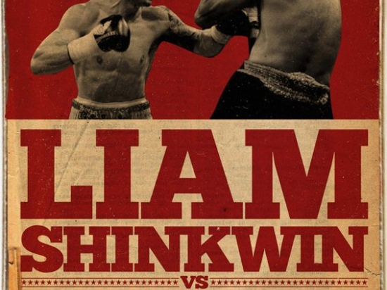 Boxing ξύλινος πίνακας χειροποίητος