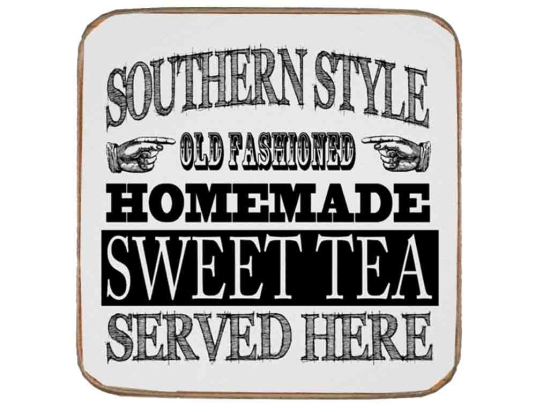 Σουβέρ ξύλινo χειροποίητo homemade sweet tea