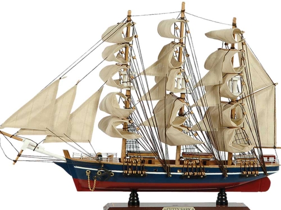 Cutty Sark καραβάκι διακοσμητικό ιστιοφόρο 150x23x124 εκ
