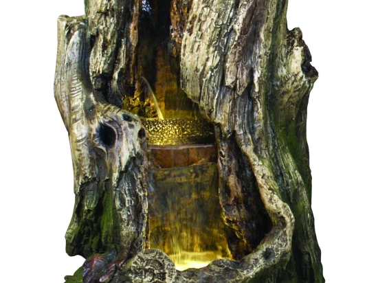 Old Cave συντριβάνι Feng Shui με led φωτισμό 31x27x51 εκ
