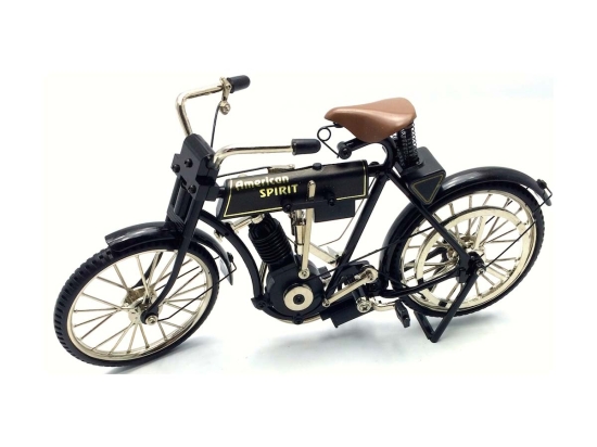 Μεταλλικό μοτοποδήλατο διακοσμητικό American Spirit 21x5x7 εκ
