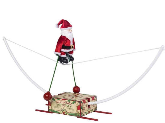 Mr Christmas διακοσμητικό Άγιος Βασίλης με κίνηση και μουσική 66x33 εκ