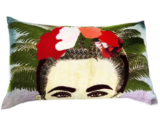 Διακοσμητικό μαξιλάρι με την Frida Kahlo 40x65 εκ