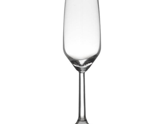 Inart S/6 Σετ Ποτήρι Σαμπάνιας Γυάλινο 190CC 6Χ6Χ20