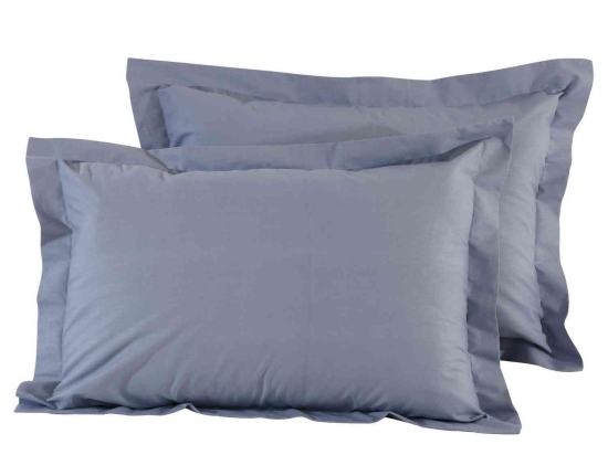 Μαξιλαροθήκες Σετ 2τμχ 1006 Best Colors Blue Das Home 50Χ70 100% Βαμβάκι