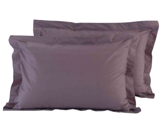 Μαξιλαροθήκες Σετ 2τμχ 1010 Best Colors Purple Das Home 50Χ70 100% Βαμβάκι