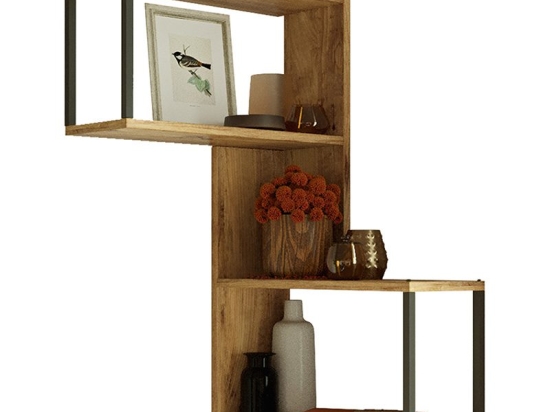 Ραφιέρα τοίχου Horatio pakoworld sonoma 53.4x19.5x85.2εκ