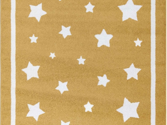 Χαλί Kiddie Estrella 3-A173AX6-YE Yellow-White Ezzo 133X190cm