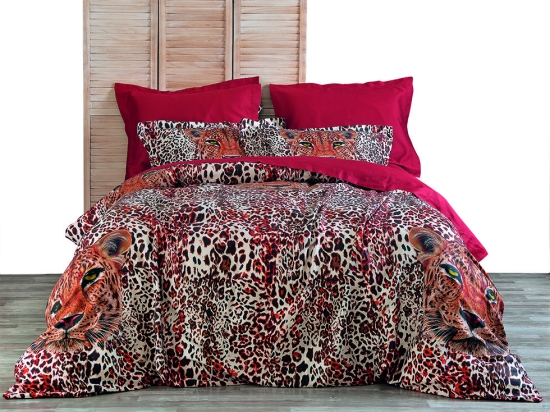 Makis Tselios Home Σετ Παπλωματοθήκη King Size 240x260 Panther