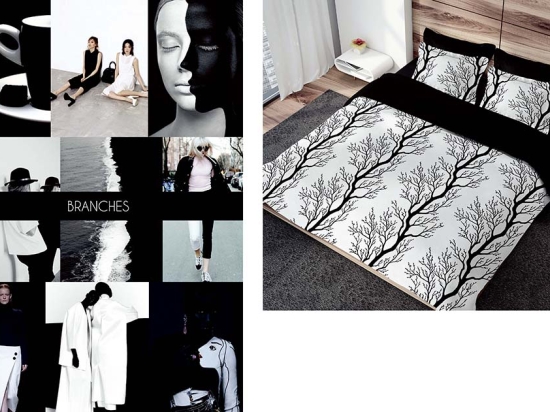 Makis Tselios Home Σετ Σεντόνια King Size 260x280 Branches