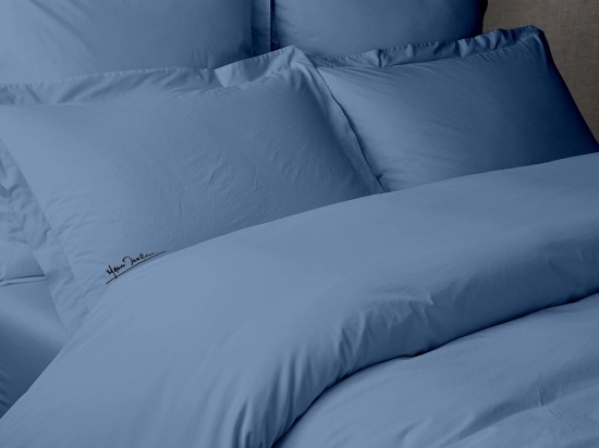Makis Tselios Home Σεντόνι Υπέρδιπλο 240x260 Parma 2 Light Blue